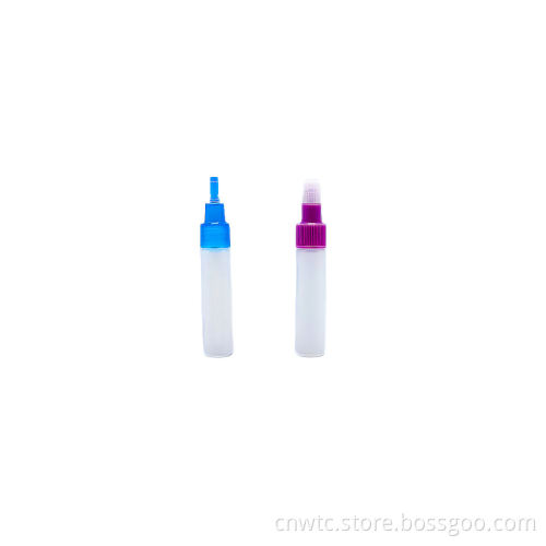 3ml and 5ml Laboratory Disposable Plastic Sampling Tubes for Antigen and Nucleic Acid Extraction - Sterile Design